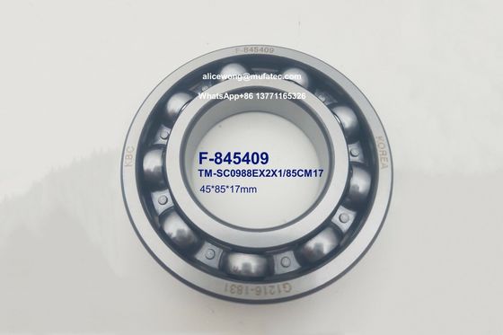 F-845409 TM-SC0988EX2X1/85CM17 Nissan Suzuki Mitsubishi JF015E RE0F11A special ball bearings 45*85*17mm