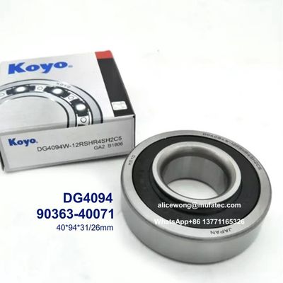 DG4094W 90363-40071 auto wheel hub bearings higher inner ring bearings 40*94*31/26mm