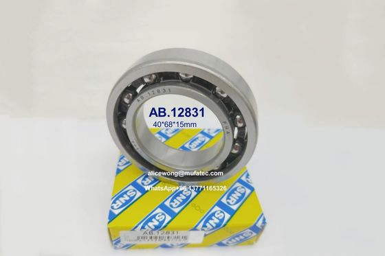 AB.12831 automotive gearbox bearings differential bearings nylon cage ball bearings 40*68*15mm