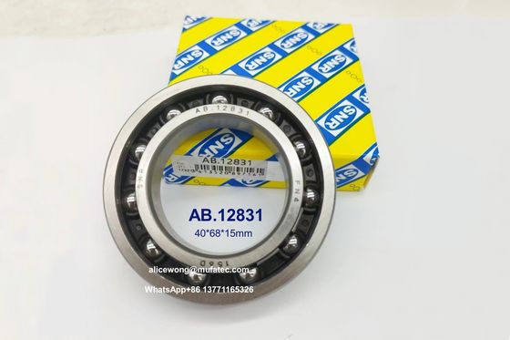 AB.12831 automotive gearbox bearings differential bearings nylon cage ball bearings 40*68*15mm