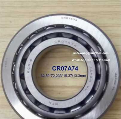 CR07A74 Benz differential bearings inch taper roller bearings 32.59*72.233*19.37/13.3mm