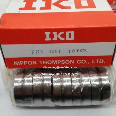RNA4904 printing bearings nylon cage needle roller bearings no inner rings 25x37x17mm
