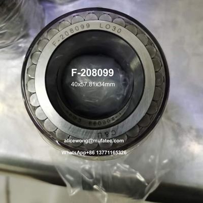 F-208099 printing machine bearings double row cylindrical roller bearings no outer rings 40x57.81x34mm