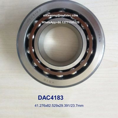 DAC4183 automotive differential bearings double row angular contact ball bearings 41.276x82.529x29.391/23.7mm