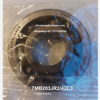 TMB203JR2-42C3 Single row deep groove ball bearing 17x40x12 mm