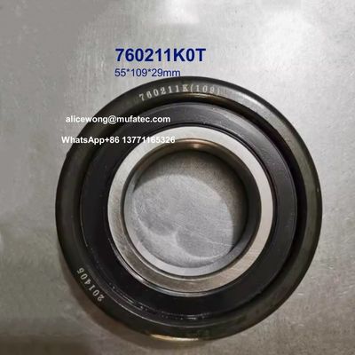 Heavy ball bearings 55x109x29mm for duty fork truck bearings  760211K0T