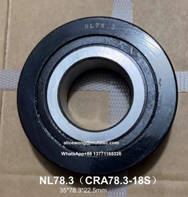 Heavy load ball bearings 35x78.3x22.5mm for fork truck replacement CRA78.3-18S NL78.3