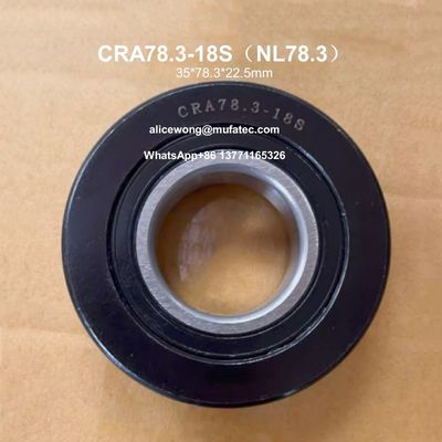 Heavy load ball bearings 35x78.3x22.5mm for fork truck replacement CRA78.3-18S NL78.3