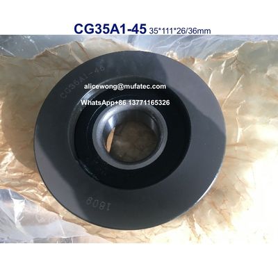 Flanged ball bearings 35x111x26/36mm for forklift spare part CG35A1-45