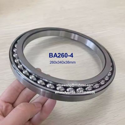 BA260-4 260x340x38mm P5 P4 Precision Excavator Bucket Ball Bearings without Cage