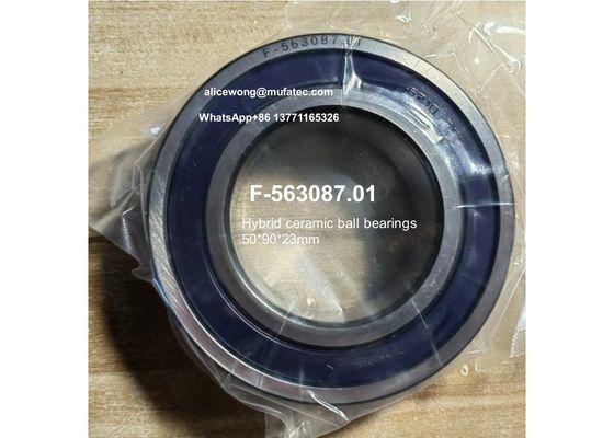 F-563087.01 50x90x23mm Ceramic Bearings High Speed Reliability for Servo Motors