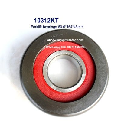 C3 Clearance Hard wearing Steel Cage Forklift Bearings 10312KT 60.6x164x46mm