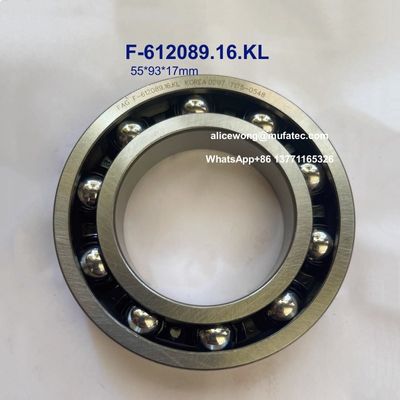 F-612089.16.KL F-612089.16 Automobile Vehicle Repairing Bearings with Nylon Cage 55x93x17mm