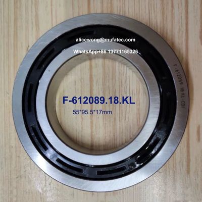 F-612089.18.KL F-612089.18 Nylon Cage Ball Bearings 55x95.5x17mm For Autombile Transmission Part