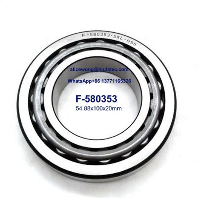 F-580353.SKL-H95 F-580353 Inch Taper Roller Bearings 54.88x100x20mm for Automotive Application