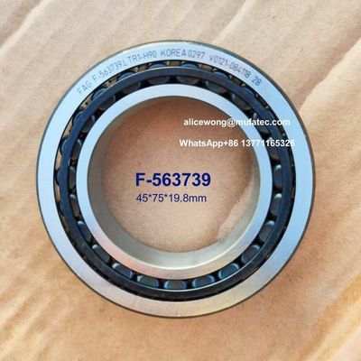 F-563739.RTR1-H90 Automotive Gearbox Bearings 45x75x19.8mm Auto Transmission Bearings with Nylon Cage