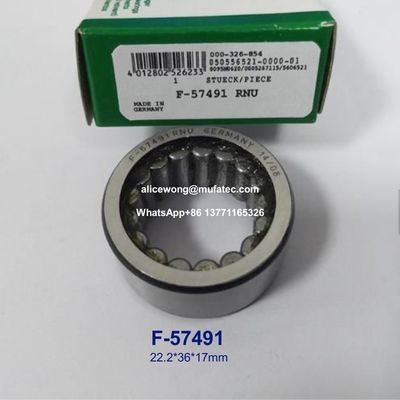 F-202808 Full Complement Roller Hydraulic Pump Bearings With Steel Brass Nylon Cage