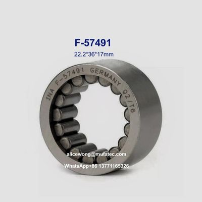 F-202808 Full Complement Roller Hydraulic Pump Bearings With Steel Brass Nylon Cage