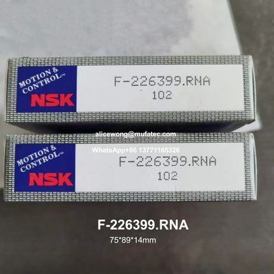 Chrome Steel Needle Roller Bearings for Printing Press Machines F-226399.RNA 75x89x14mm