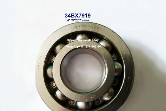 34BX7919S1 Automotive Gearbox Bearings Non-standard Deep Groove Ball Bearings 34x79x22/19mm