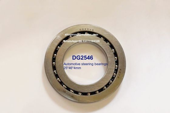 DG2546 Automotive Steering Column Bearings 25x46x4mm Non-standard Deep Groove Ball Bearings With Nylon Cage