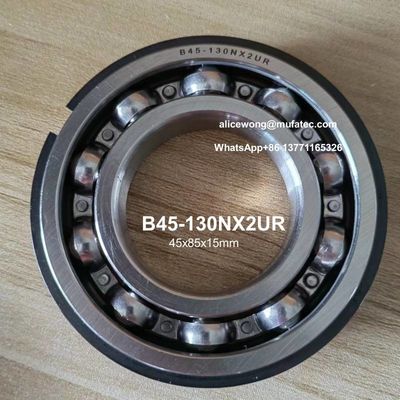 B45-130NX2UR  Deep Groove Ball Bearing 45x85x15mm With Snap Rings for Automobile Transmission Systems