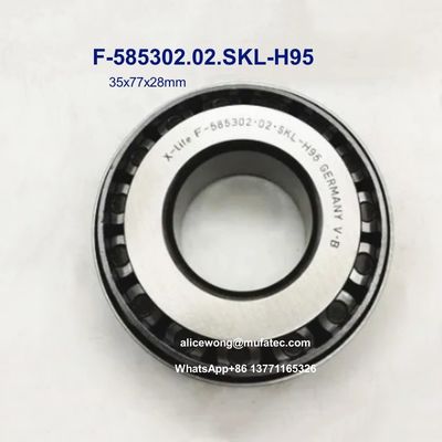 Vehicle Automobile Differential Bearings F-585302.02.SKL-H95 Inch Taper Roller Bearings 35x77x28mm