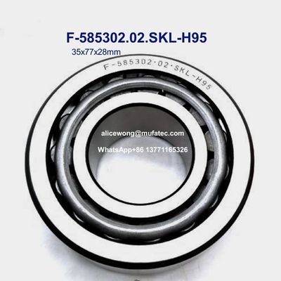 Vehicle Automobile Differential Bearings F-585302.02.SKL-H95 Inch Taper Roller Bearings 35x77x28mm