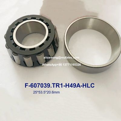 F-607039.TR1-H49A-HLC Ford Motor Transmission Bearing  Nylon Cage Taper Roller Bearings 25x53.5x20.6mm