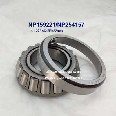 NP159221/NP254157 Taper Roller Bearings 41.275x82.55x22mm For Automobile Transmission