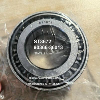 ST3672 90366-36013 Toyota Output Shaft Front Bearing 36x72x21mm