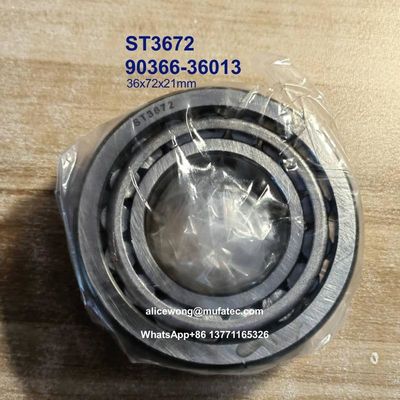 ST3672 90366-36013 Toyota Output Shaft Front Bearing 36x72x21mm