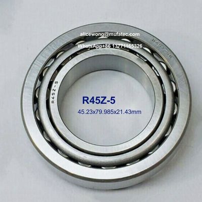 R45Z-5 Automotive Transmission Bearings 45.23x79.985x21.43mm Taper Roller Bearings