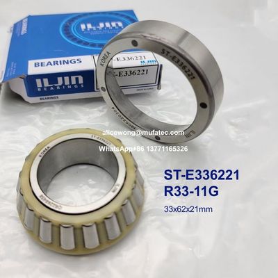 ST-E336221 R33-11g Automotive Differential Bearings 33x62x21mm Taper Roller Bearings With Nylon Cage
