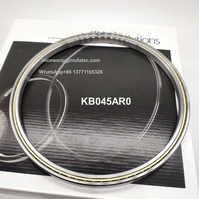 KB045AR0 Thin Section Bearings 114.3x130.175x9.375mm With Brass Cage