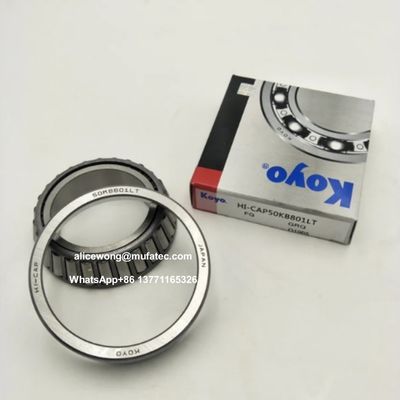 50KB801 Automobile Differential Bearings 50x80x22mm Tapered Roller Bearings