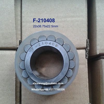 F-210408 Printing Machine Bearings Cylindrical Roller Bearings 22x38.75x22.5mm Cylindrical Roller Bearings ，No Outer Ring, No cage