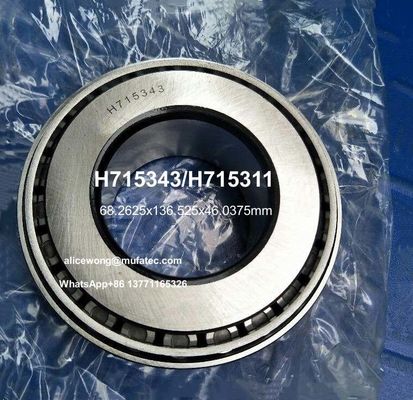 Automotive Bearings H715343/H715311 Inch Taper Roller Bearings 68.2625x136.525x46.0375mm