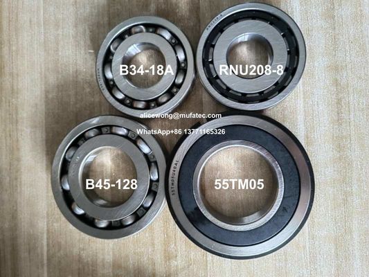 Nissan JF016 JF017 Automotive Transmission Bearings RNU208-8 Cylindrical Roller Bearings 32x80x18mm