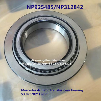 NP925485/NP312842 Mercedes 4 Matic Gear Box Bearings 53.975X82X15mm Tapered Roller Bearings