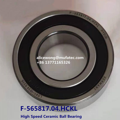 F565817.04.HCKL high speed ceramic ball bearing for servo motor Fanuc servo motor bearing 35*72*23mm