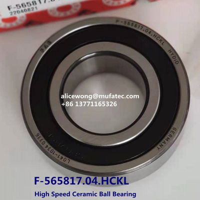F565817.04.HCKL high speed ceramic ball bearing for servo motor Fanuc servo motor bearing 35*72*23mm