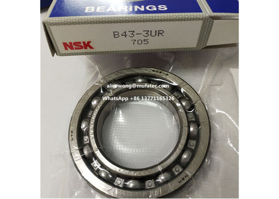 B43-3 auto gearbox bearing open deep groove ball bearing 43*73*12mm