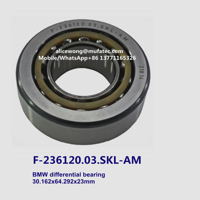 F-236120 F-236120.03.SKL-AM BMW differential bearing special angular contact ball bearing 30.162*64.292*23mm