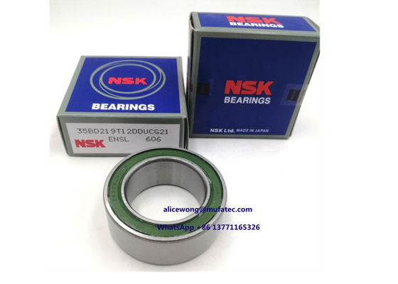 35BD219T12DDUCG21 air conditionerr bearing double rubber seals 35*55*20mm