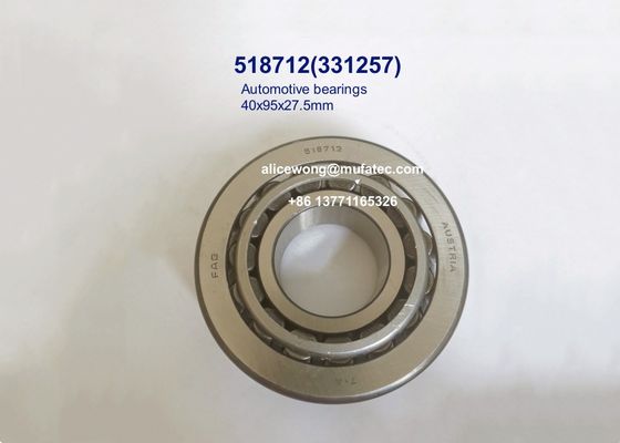 518712 2331257 автомобильные подшипники конические подшипники 40*95*27,5 мм