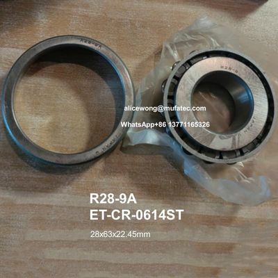 R28-9A ET-CR-0614ST MD724117 Автомобильные подшипники дюймовые косые роликовые подшипники 28x63x22.45 мм
